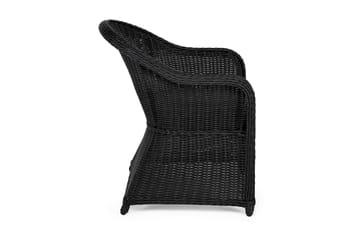 Marcus Light Lenestol m Pute - Svart - Hagemøbler & utemiljø - Loungemøbler - Loungestol utendørs