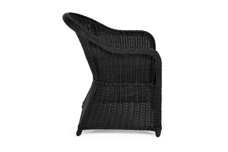 Marcus Light Lenestol m Pute - Svart - Hagemøbler & utemiljø - Loungemøbler - Loungestol utendørs