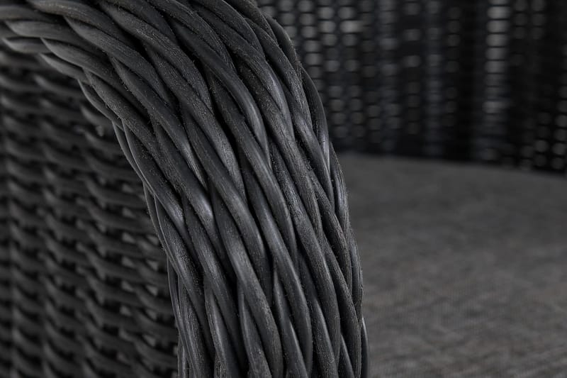 Marcus Light Lenestol m Pute - Svart - Hagemøbler & utemiljø - Loungemøbler - Loungestol utendørs