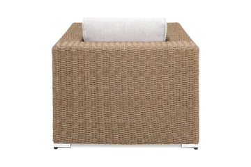 Marcus Loungelenestol m Pute - Natur - Hagemøbler & utemiljø - Loungemøbler - Loungestol utendørs