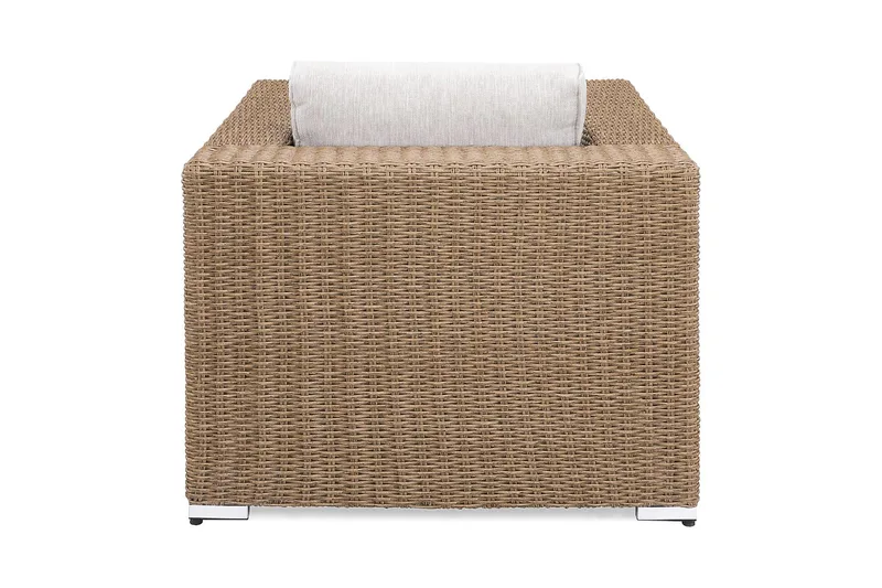 Marcus Loungelenestol m Pute - Natur - Hagemøbler & utemiljø - Loungemøbler - Loungestol utendørs