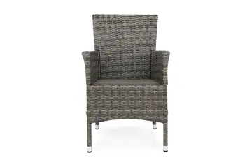 Thor Lounge Lenestol Utendørs i Kunstrotting - Grå - Hagemøbler & utemiljø - Loungemøbler - Loungestol utendørs