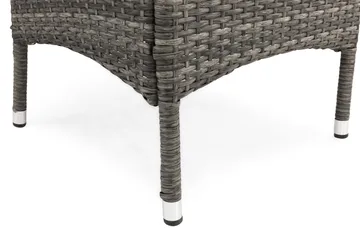 Thor utefåtölj – loungelenestol utemøbler i kunstrotting - Svart / grå - Hagemøbler & utemiljø - Loungemøbler - Loungestol utendørs