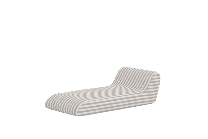 Redang solseng utendørs - Beige og hvite striper - Hagemøbler & utemiljø - Loungemøbler - Solseng