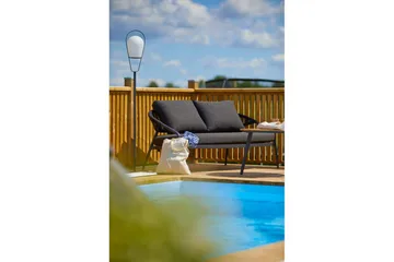 Sofa Hillerstorp Ekeryd Antrasittgrå - Hagemøbler & utemiljø - Loungemøbler - Loungesofaer