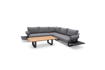 Sofa Hillerstorp Skagenäs Hjørne Grå - Hagemøbler & utemiljø - Loungemøbler - Loungegrupper