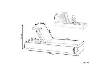Solseng Fanano - Hagemøbler & utemiljø - Loungemøbler - Solseng