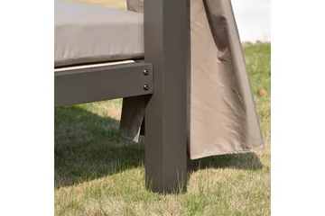 Marokko solseng - Mørkebrun/Beige - Hagemøbler & utemiljø - Loungemøbler - Solseng