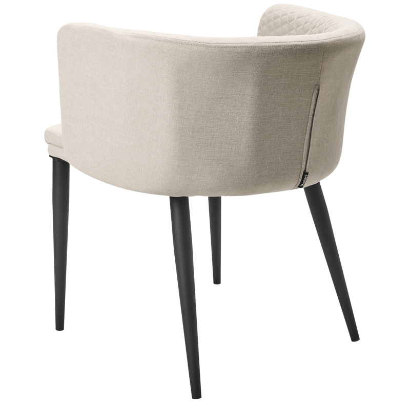 Stol utendørs Limasson - Beige/svart - Hagemøbler & utemiljø - Balkong & terrasse - Balkongmøbler - Balkongstoler