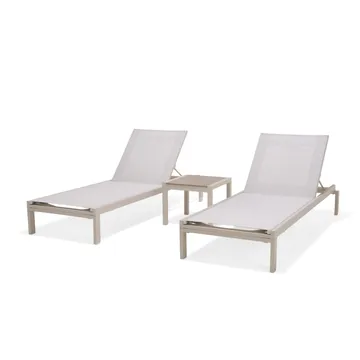 Urbanite Solseng med hjul - Grå - Hagemøbler & utemiljø - Loungemøbler - Solseng