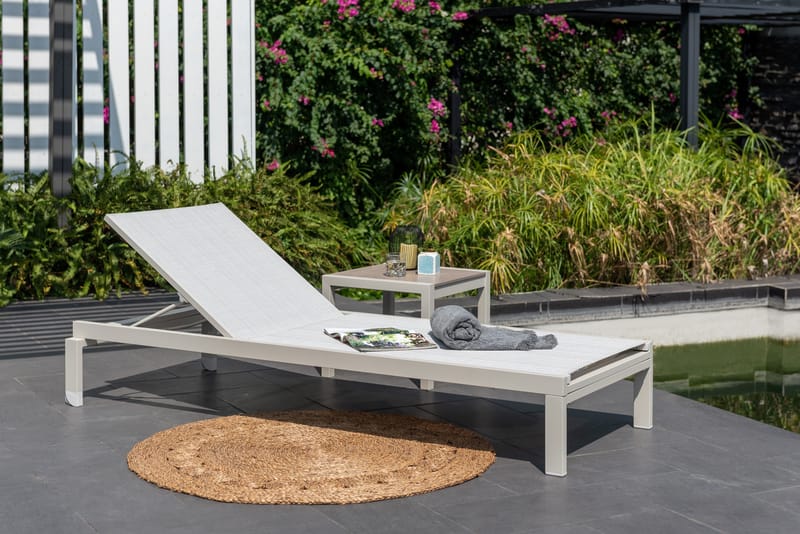 Urbanite Solseng med hjul - Grå - Hagemøbler & utemiljø - Loungemøbler - Solseng