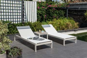 Urbanite Solseng med hjul - Grå - Hagemøbler & utemiljø - Loungemøbler - Solseng