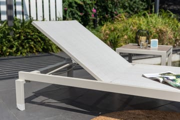 Urbanite Solseng med hjul - Grå - Hagemøbler & utemiljø - Loungemøbler - Solseng