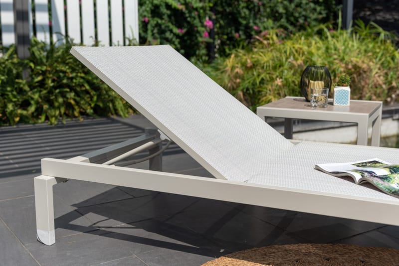 Urbanite Solseng med hjul - Grå - Hagemøbler & utemiljø - Loungemøbler - Solseng