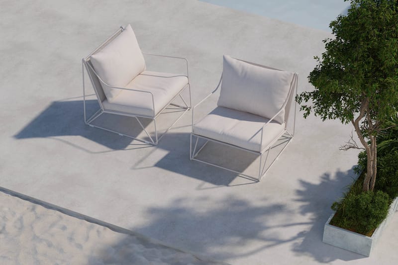 Usteryd 2-seters Loungesofa - Hagemøbler & utemiljø - Balkong & terrasse - Balkongmøbler - Balkongsofa