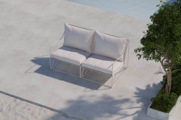 Usteryd 2-seters Loungesofa - Hagemøbler & utemiljø - Balkong & terrasse - Balkongmøbler - Balkongsofa