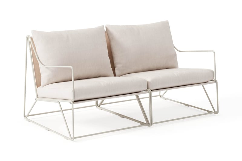 Usteryd 2-seters Loungesofa - Hagemøbler & utemiljø - Balkong & terrasse - Balkongmøbler - Balkongsofa