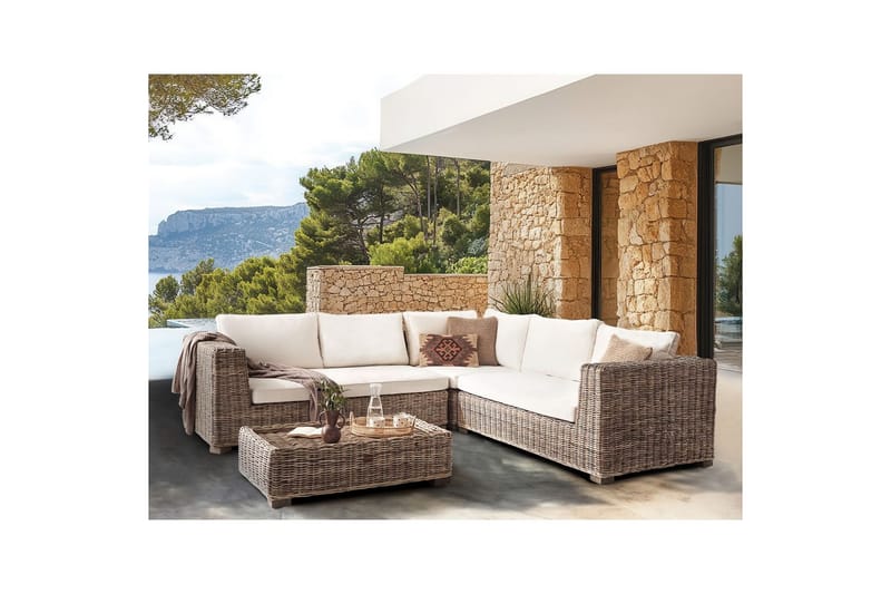 Utegruppe Rinella - Hagemøbler & utemiljø - Loungemøbler - Loungesofaer