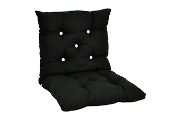 Lågvik Flockdyna Fritab Black - Hagemøbler & utemiljø - Puter - Hageputer ute