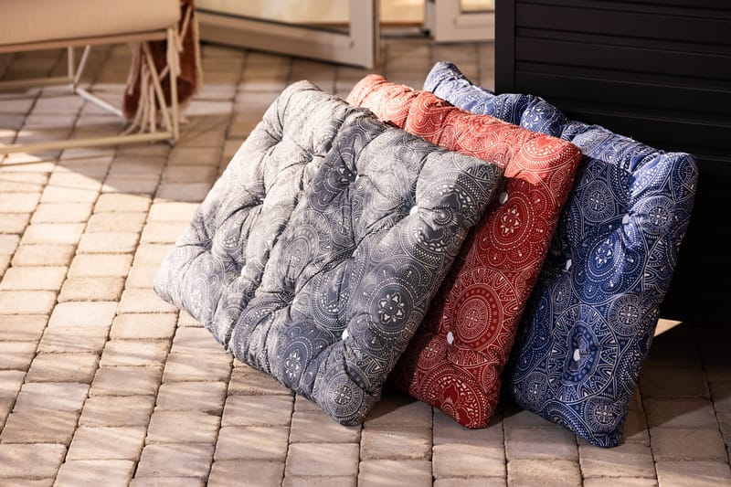 Lågvik Flockpute - Grå / Hvit - Hagemøbler & utemiljø - Puter - Hageputer ute