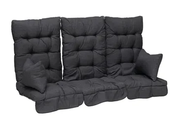 Hammockpute Hillerstorp Dalom 10 cm Svart - Svart - Hagemøbler & utemiljø - Puter - Hammockputer