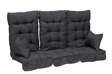 Hammockpute Hillerstorp Dalom 10 cm Svart - Svart - Hagemøbler & utemiljø - Puter - Hammockputer