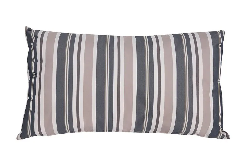 Barrie Utendørspute 42x60 cm, Brun/Blå/Beige