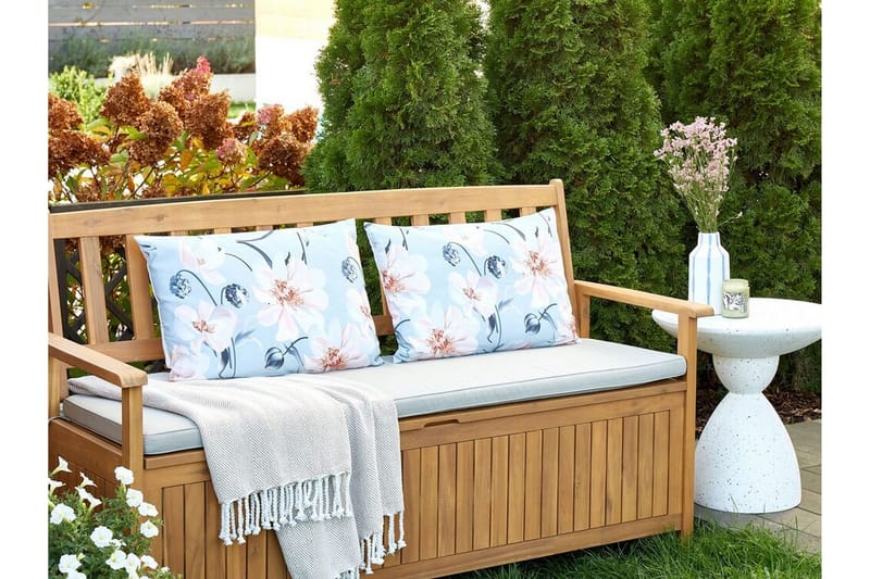 Benedetta Utendørspute 42x60 cm - Blå - Hagemøbler & utemiljø - Puter - Hageputer