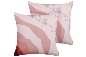 Busto Utendørspute 45x45 cm - Rosa - Hagemøbler & utemiljø - Puter - Hageputer