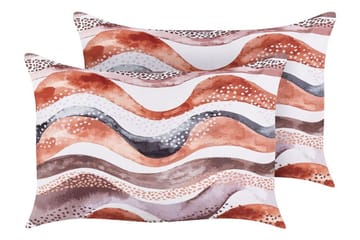 Cannole Utendørspute 42x60 cm - Brun/Hvit/Sort - Hagemøbler & utemiljø - Puter - Hageputer