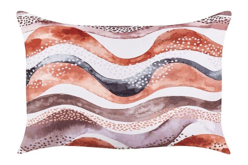 Cannole Utendørspute 42x60 cm - Brun/Hvit/Sort - Hagemøbler & utemiljø - Puter - Hageputer