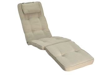 Dekkstolpute Fritab Standard Dekkstolpute 52 cm Beige Sand - Hagemøbler & utemiljø - Puter - Dekkstolputer