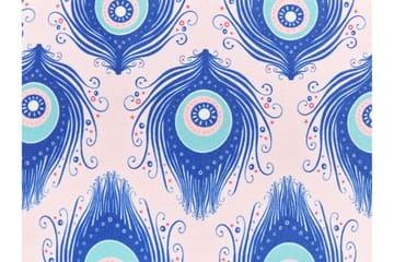 Didsbury Utendørspute 45x45 cm - Blå/Rosa - Hagemøbler & utemiljø - Puter - Hageputer