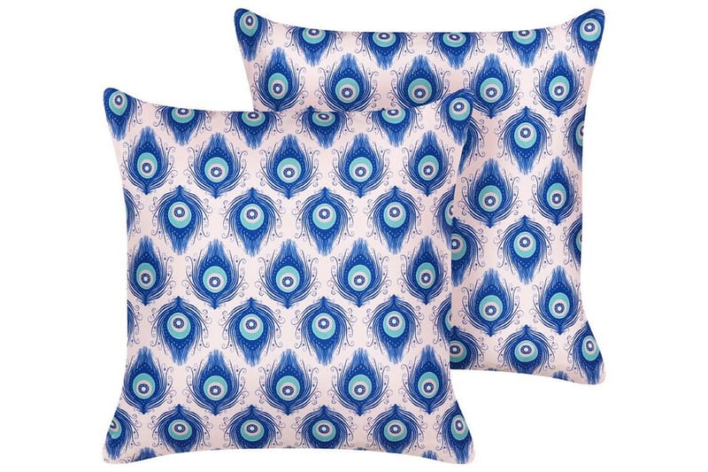 Didsbury Utendørspute 45x45 cm - Blå/Rosa - Hagemøbler & utemiljø - Puter - Hageputer