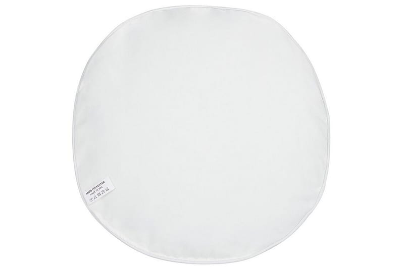 Fasano Utendørspute 40 cm Rund - Hvit/Blå - Hagemøbler & utemiljø - Puter - Hageputer