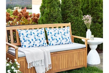 Fasano Utendørspute 42x60 cm - Hvit/Blå - Hagemøbler & utemiljø - Puter - Hageputer