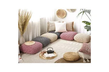 Gulvpute Berrechid Beige - Beige - Hagemøbler & utemiljø - Puter - Hageputer