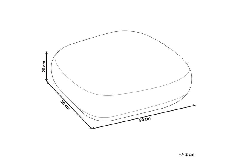 Gulvpute Berrechid Grå - Grå - Hagemøbler & utemiljø - Puter - Hageputer