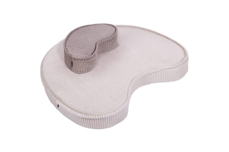 Gulvpute Nili Beige/brun - Beige/brun - Møbler - Stoler - Krakk - Puff