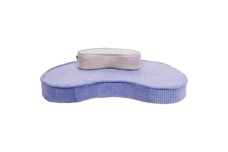 Gulvpute Nili Fiolett/Beige - Fiolett/Beige - Hagemøbler & utemiljø - Puter - Hagepute ute