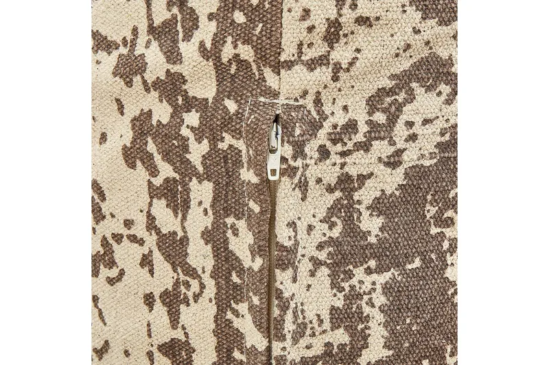 Gulvpute Shasa Beige/brun - Beige/brun - Møbler - Stoler - Krakk - Puff