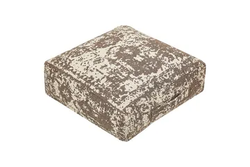 Gulvpute Shasa Beige/brun - Beige/brun - Møbler - Stoler - Krakk - Puff