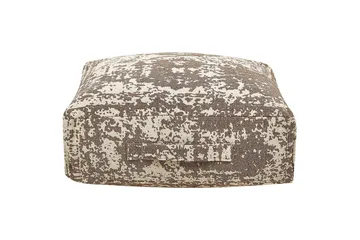 Gulvpute Shasa Beige/brun - Beige/brun - Møbler - Stoler - Krakk - Puff