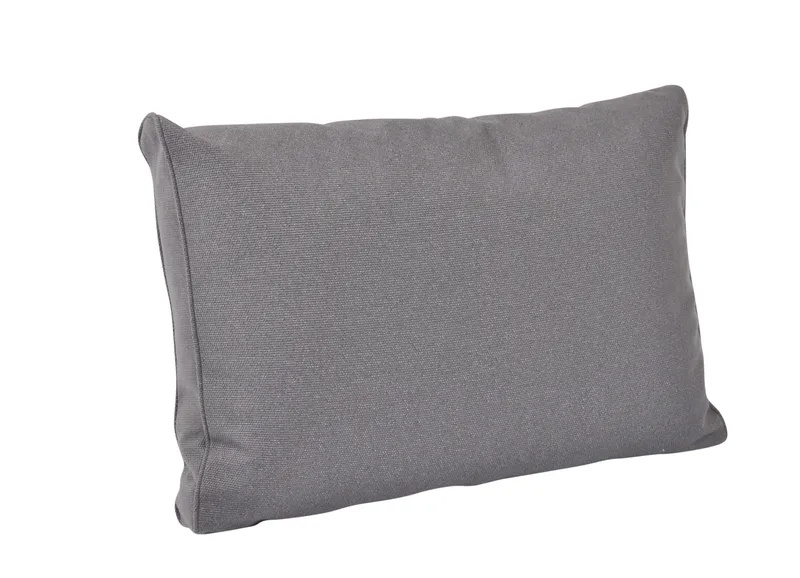 Høy ryggpute utendørs Barbie til lenestol og sofa, grå