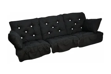 Hammockset Fritab Black - Hagemøbler & utemiljø - Puter - Hammockputer