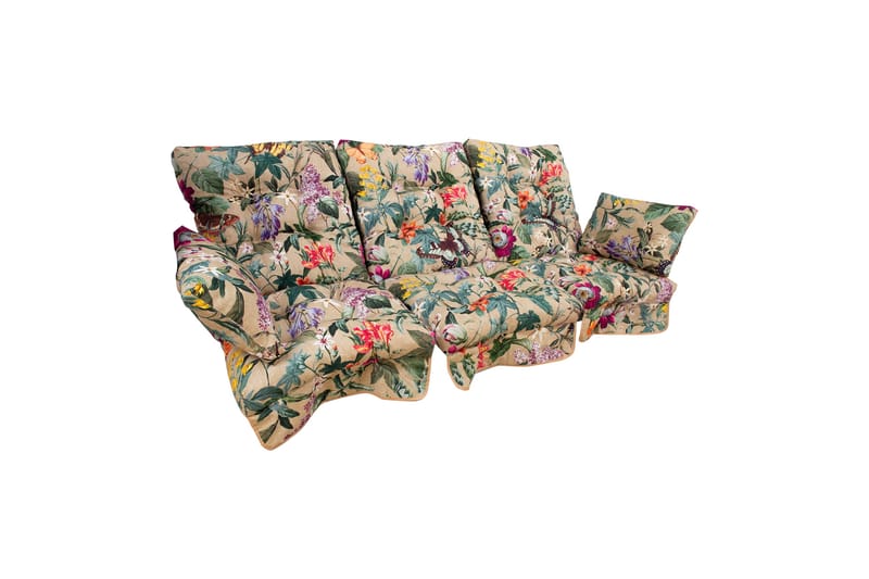 Puter til hengekøye Amazonia 108x56x10 cm / 3 stk Beige Flor - Hagemøbler & utemiljø - Puter - Hammockputer