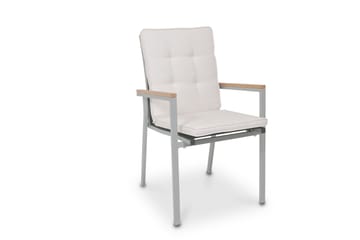 Hema Flockpute 46x43 cm - Hvit - Hagemøbler & utemiljø - Puter - Hageputer ute