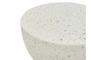 Jacksonville Sofabord 40 cm Rund - Hvit - Hagemøbler & utemiljø - Puter - Hageputer