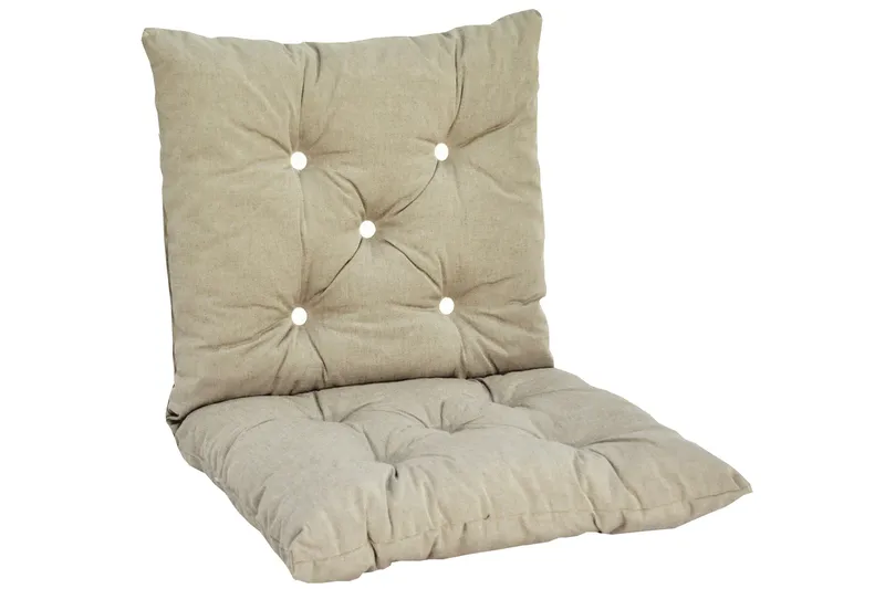 Lågvik Flockdyna 56x63 cm Beige Fritab Sand