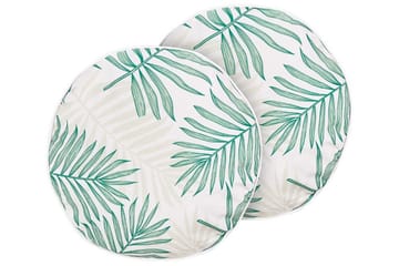 Laramie Utendørspute 40 cm Rund - Beige/Grønn - Hagemøbler & utemiljø - Puter - Hageputer